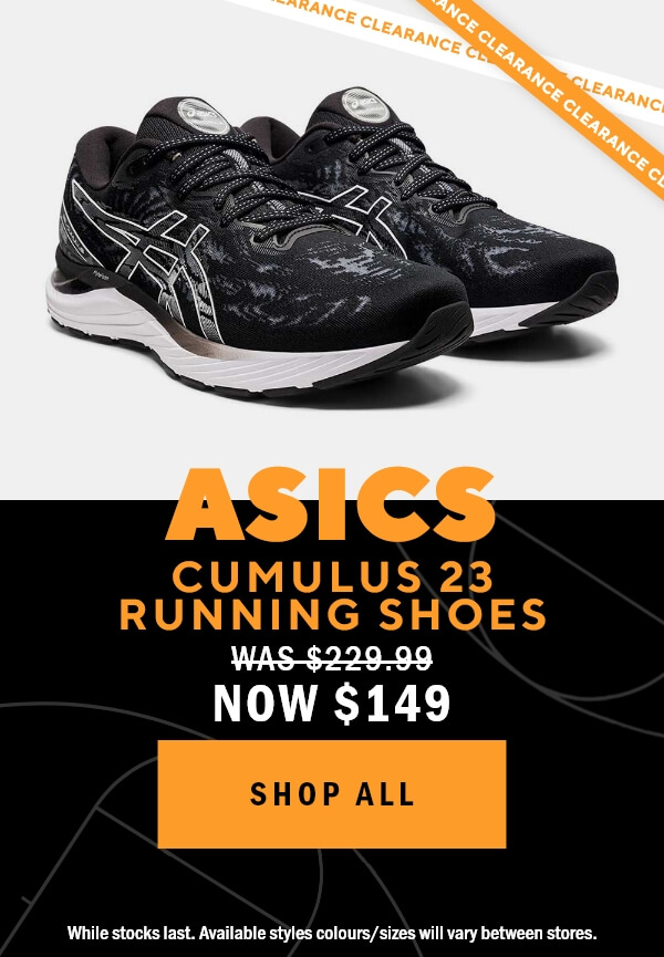 asics running shoes on clearance