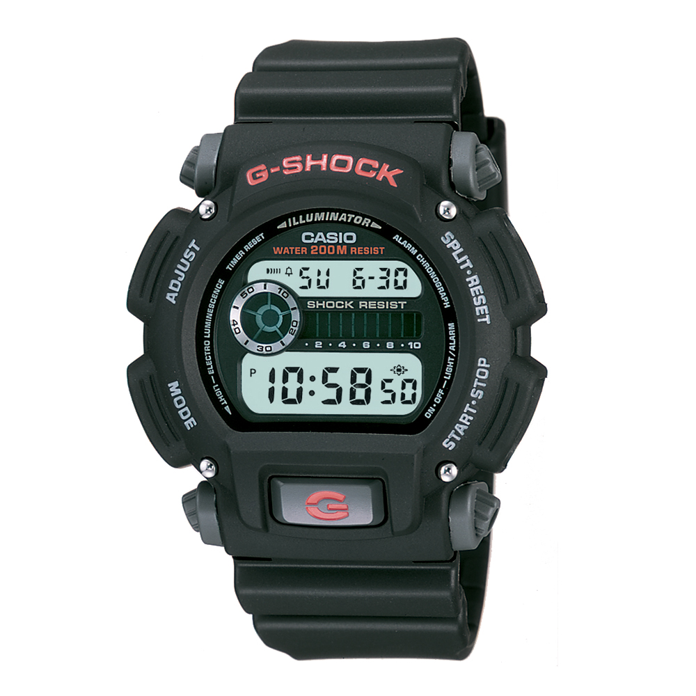 Gshock Shock Resistant Digital Watch Rebel Sport