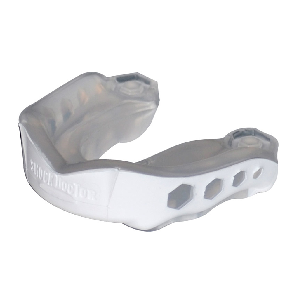 Shock Doctor Adult Gel Max Mouthguard White 