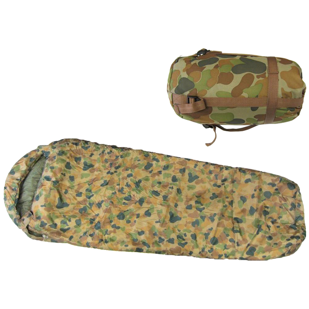 Https Wwwrebelsportconz Product 8077259 Caribee Sleeping Bag Deploy 1300 Camo