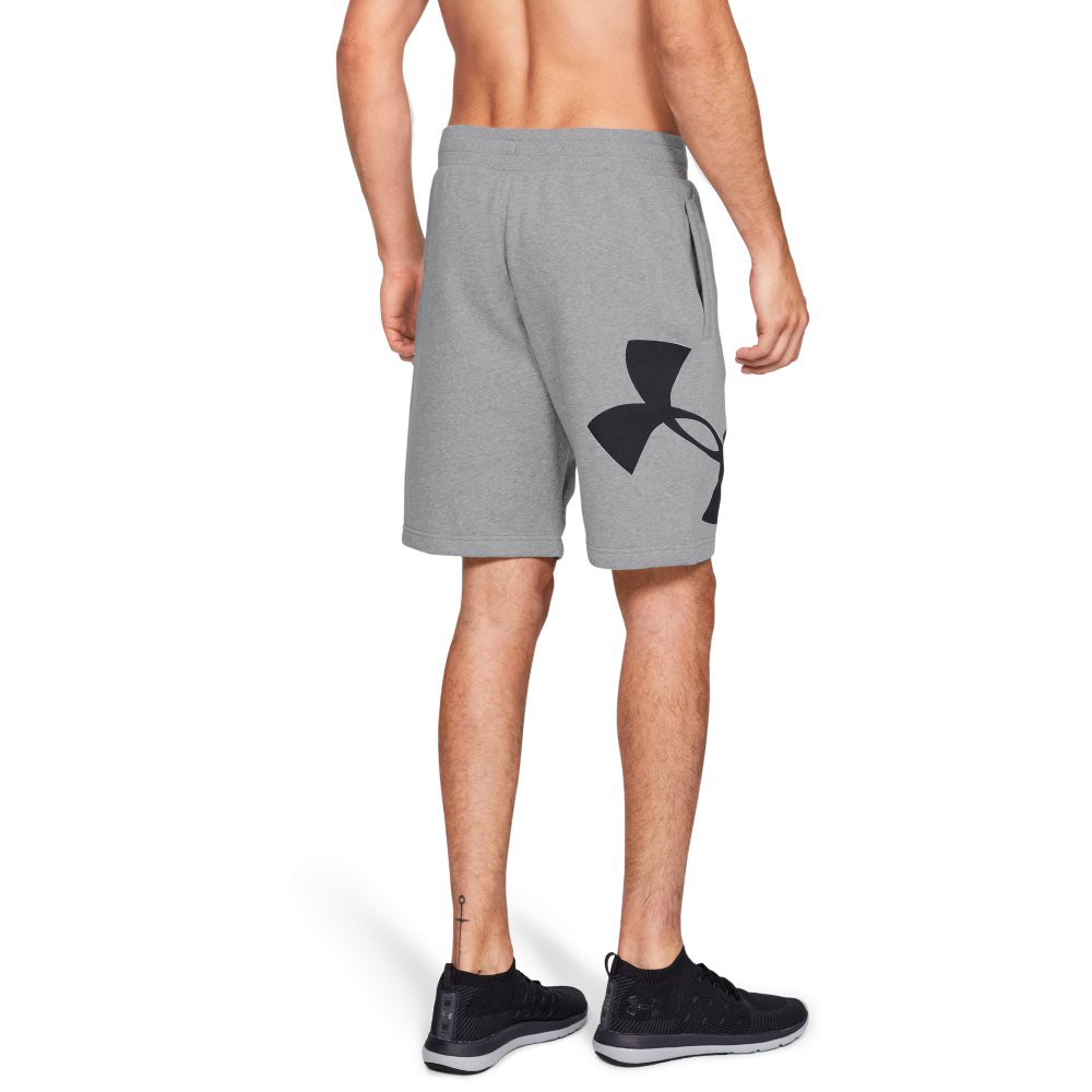 Under Armour Mens Rival Fleece Logo Short | Rebel Sport