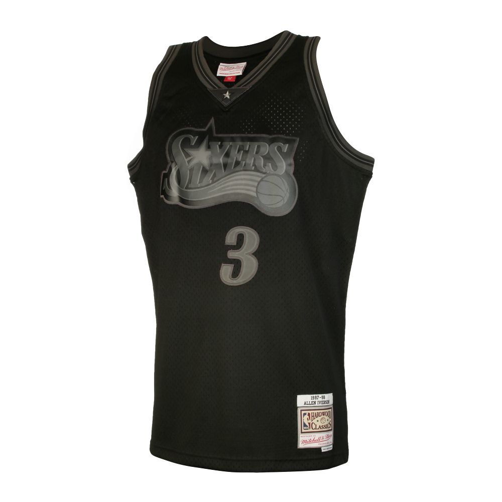 black 76ers jersey