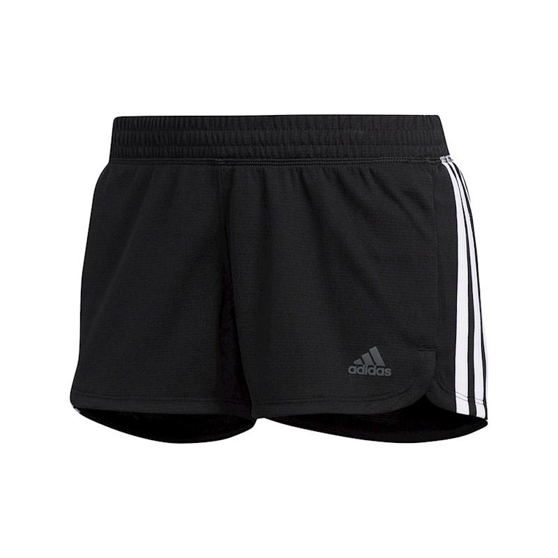 Womens adidas 3 stripe sales poly shorts