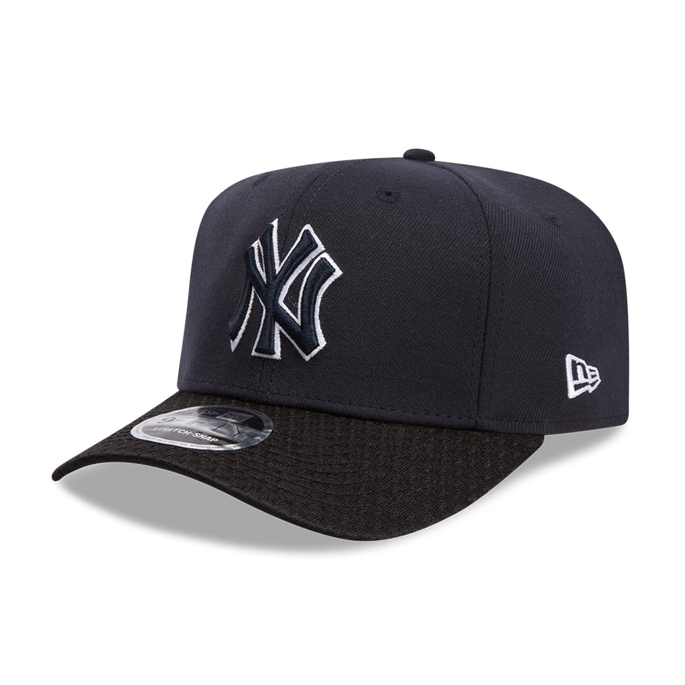 New Era 9Fifty MLB New York Yankees Navy Mesh Visor Stretch Fit ...