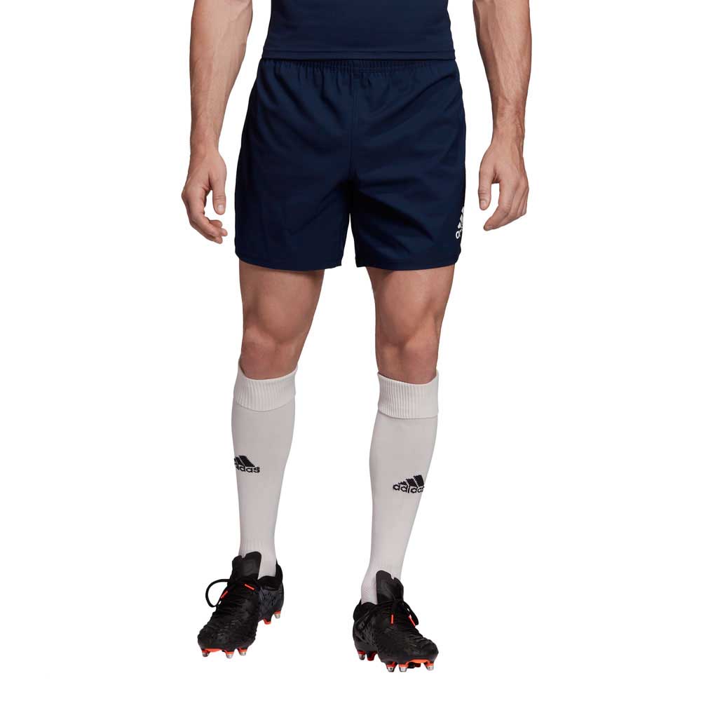 adidas Mens 3 Stripe Rugby Short | Rebel Sport