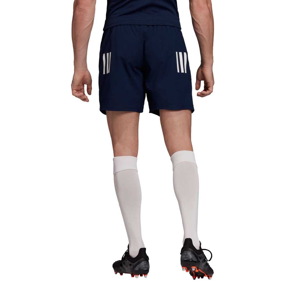 adidas 3 stripe rugby shorts