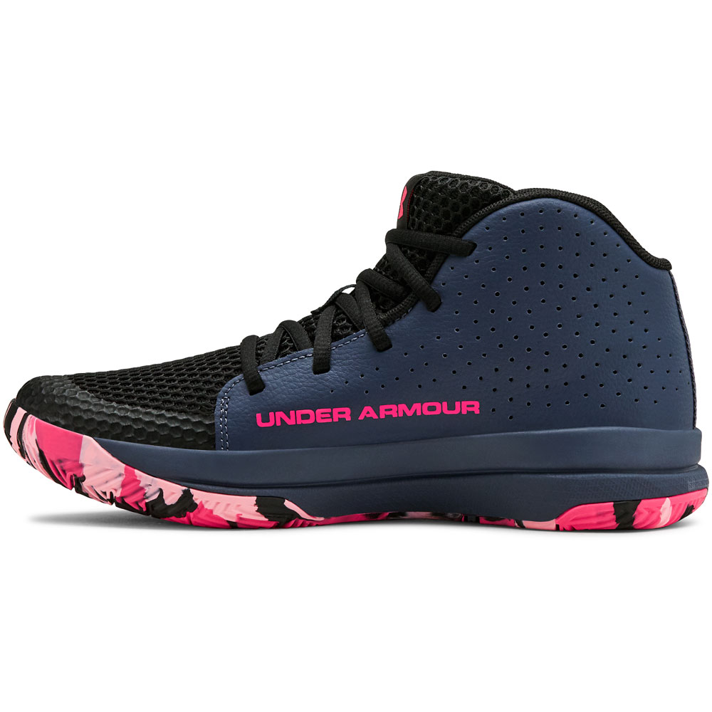 under armour pink basketball shoes