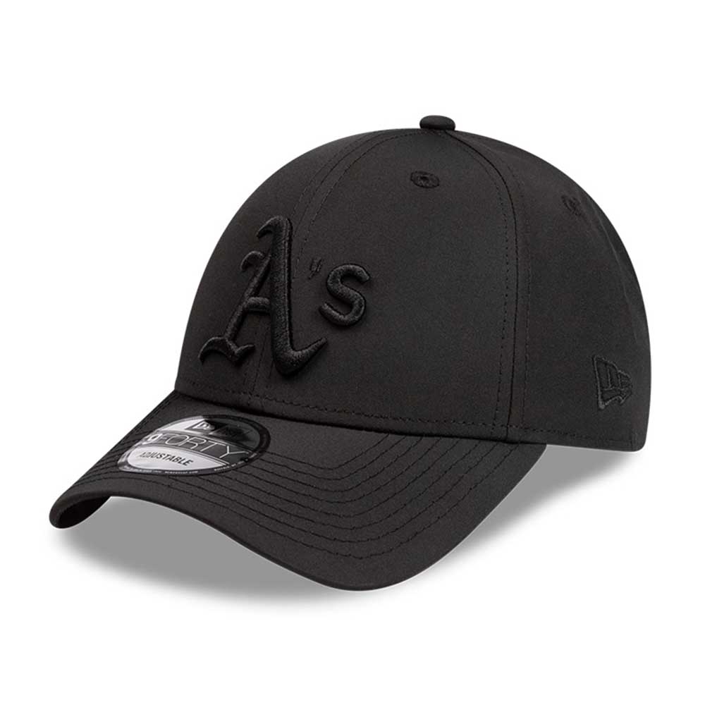 New Era 9Forty MLB Oakland Athletics Black Pro Black Cap | Rebel Sport