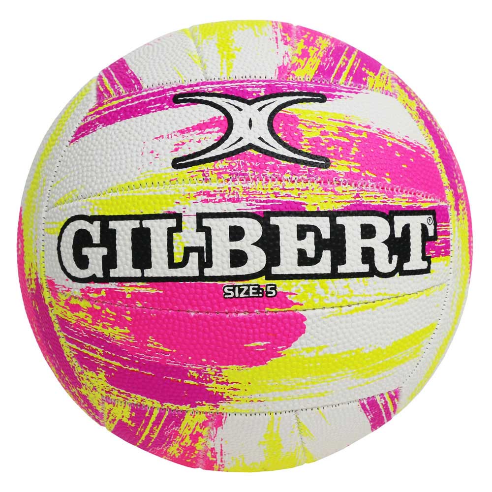 Gilbert Neon Gloss Netball Sz 5 | Rebel Sport