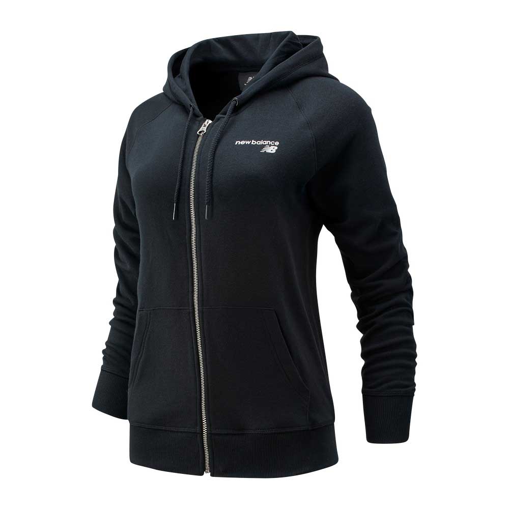 new balance black hoodie womens