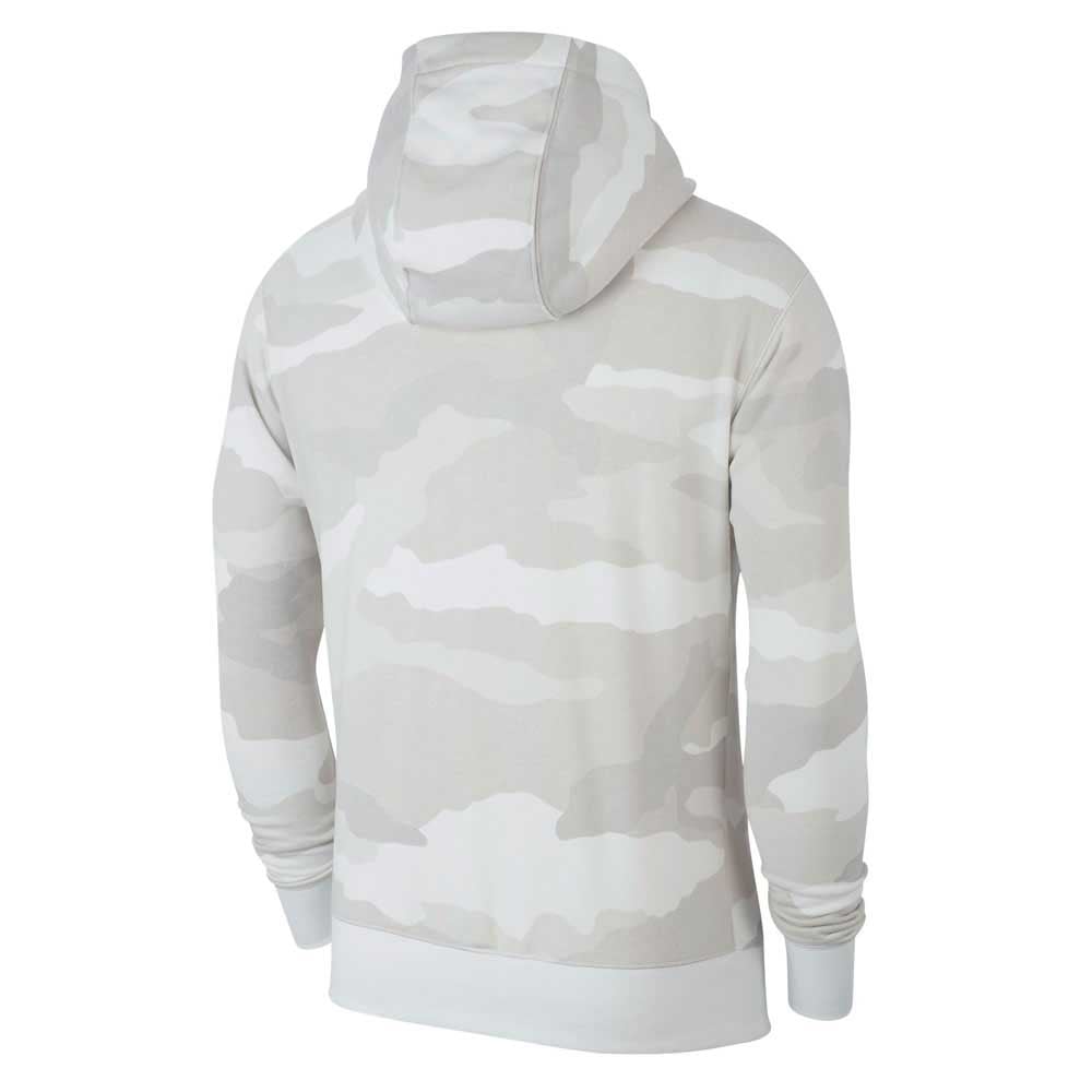 nike white camo hoodie