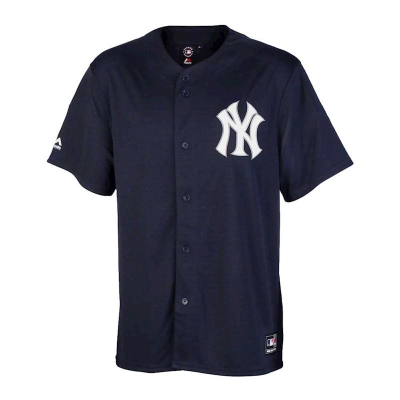 MAJESTIC MLB BASEBALL JERSEY AUTHENTIC COLLECTION SIZE 50 SHIRT NEW YORK  YANKEES