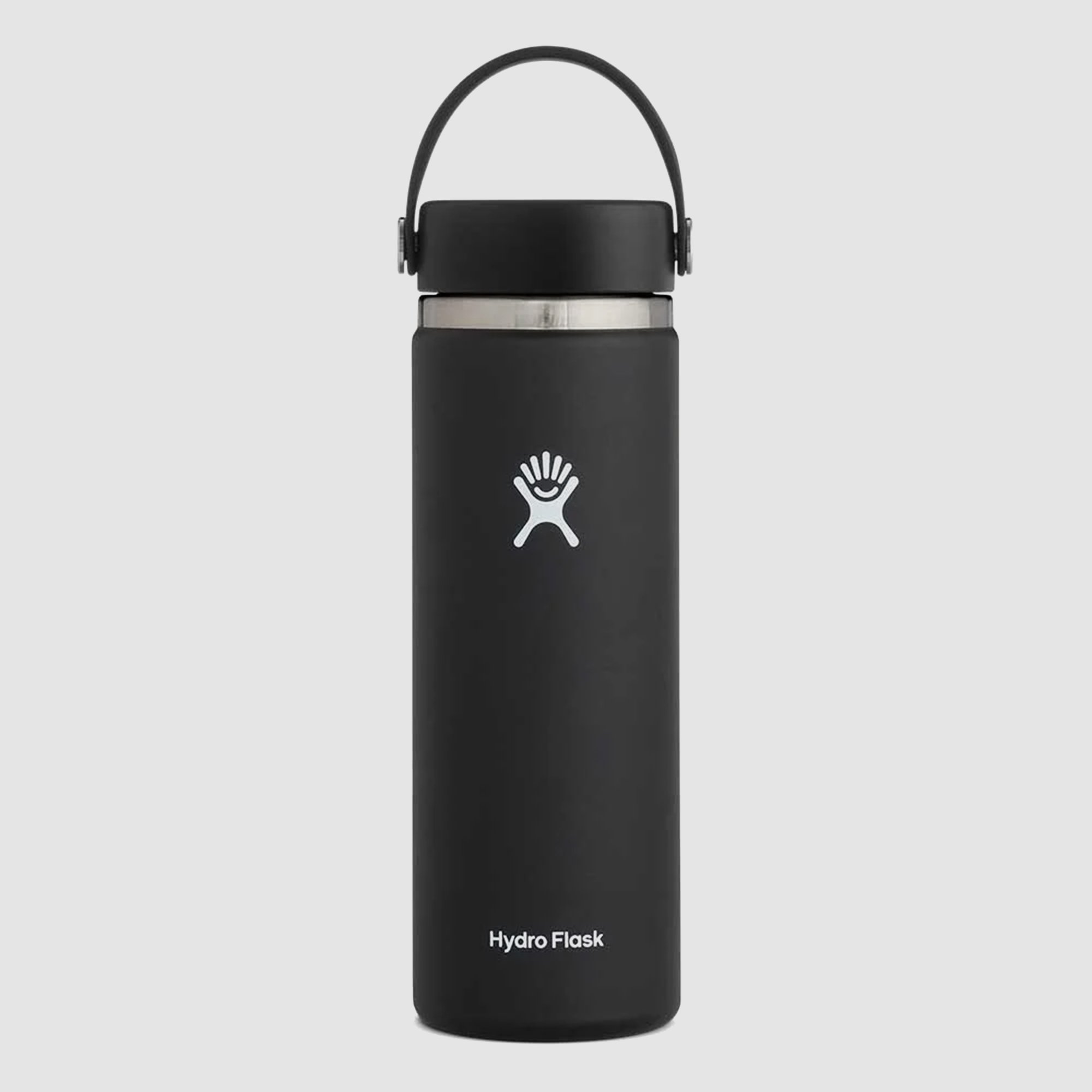 Wide Mouth Hydro Flask Black 20oz 591ml