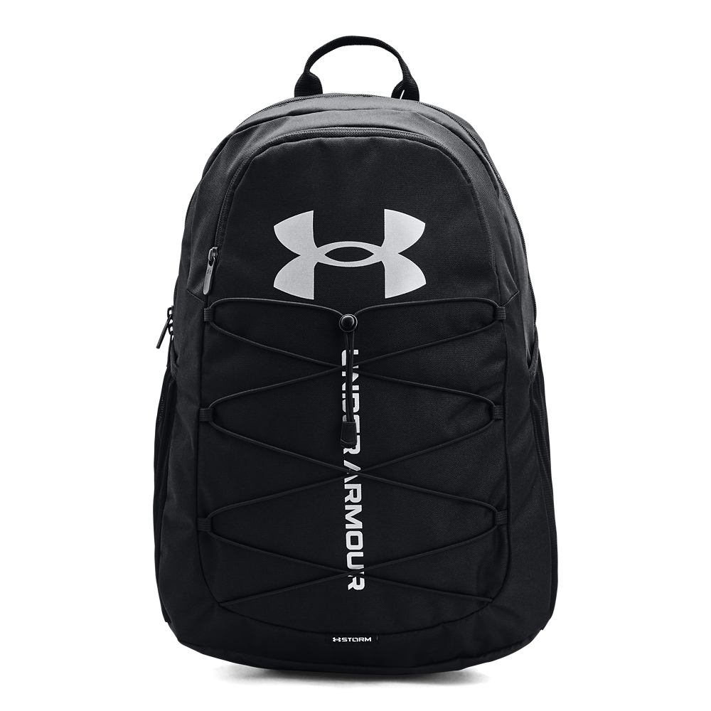 Under Armour Hustle Sport Backpack Black/Silver 25 Litres