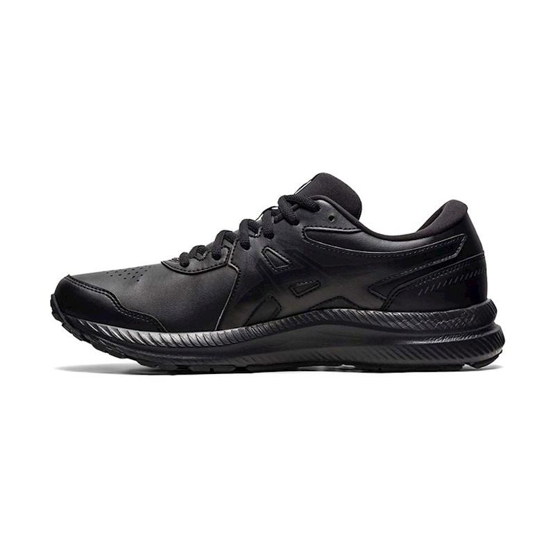 Asics black outlet walking shoes mens