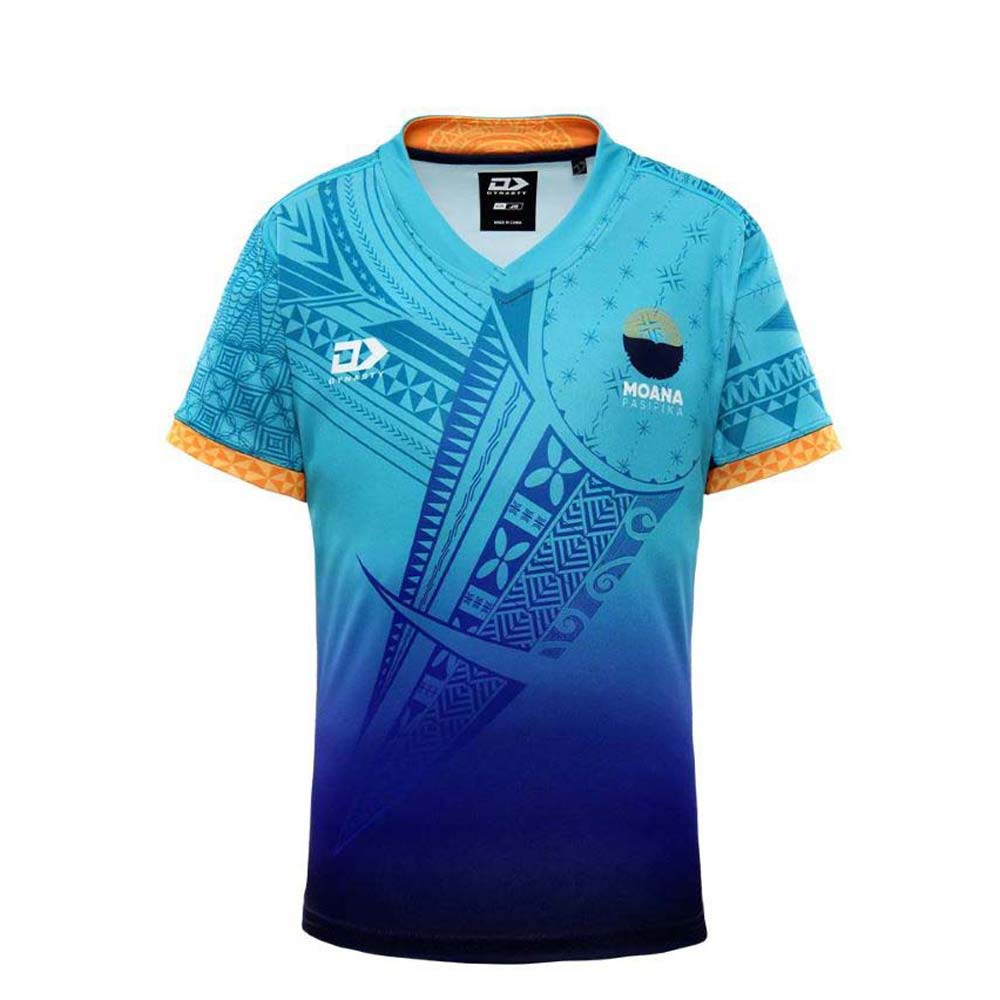 Dynasty Kids Moana Pasifika Super Rugby 2022 Replica Home Jersey ...