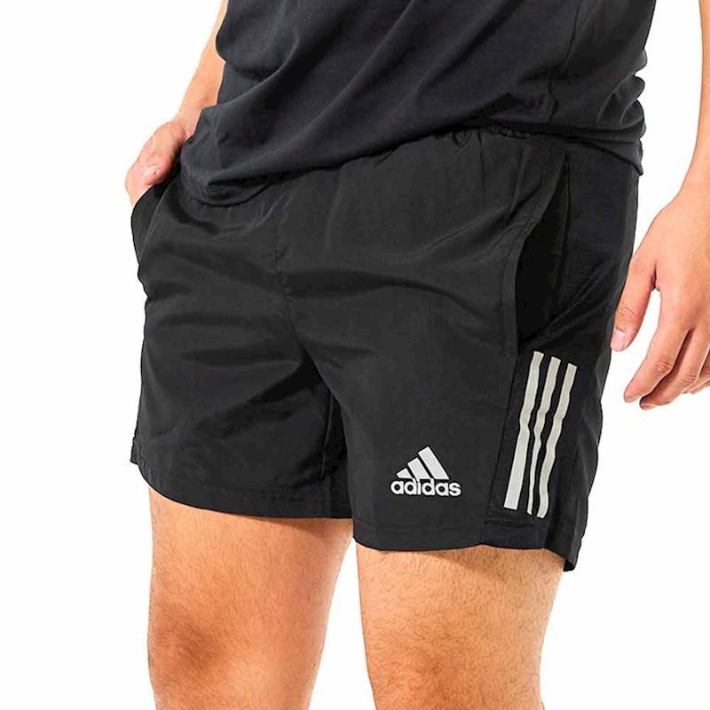 adidas Running Own The Run 5 inch shorts in black