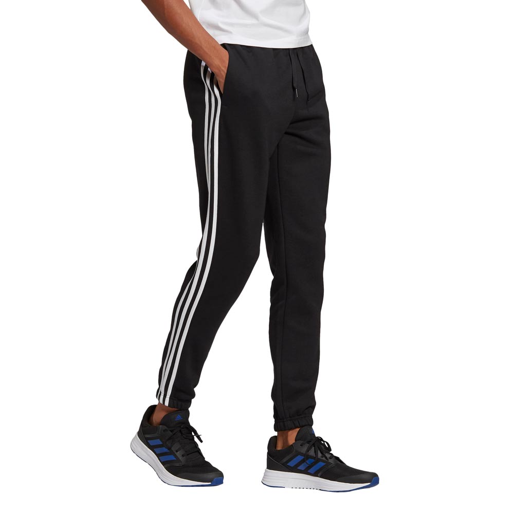 adidas 3 stripe fleece pants