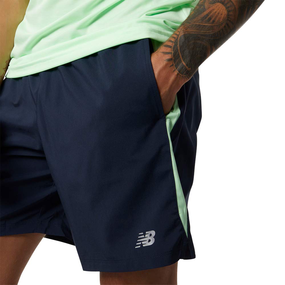 new balance men's accelerate 7 inch short