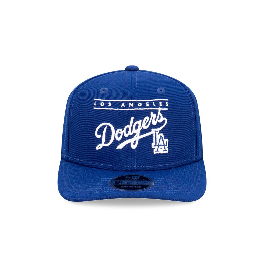 dodgers script snapback