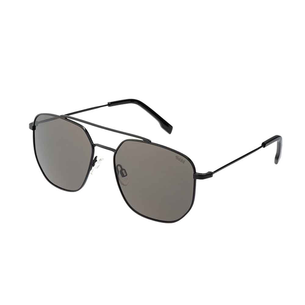 SIN Polarised Maverick Sunglasses Black