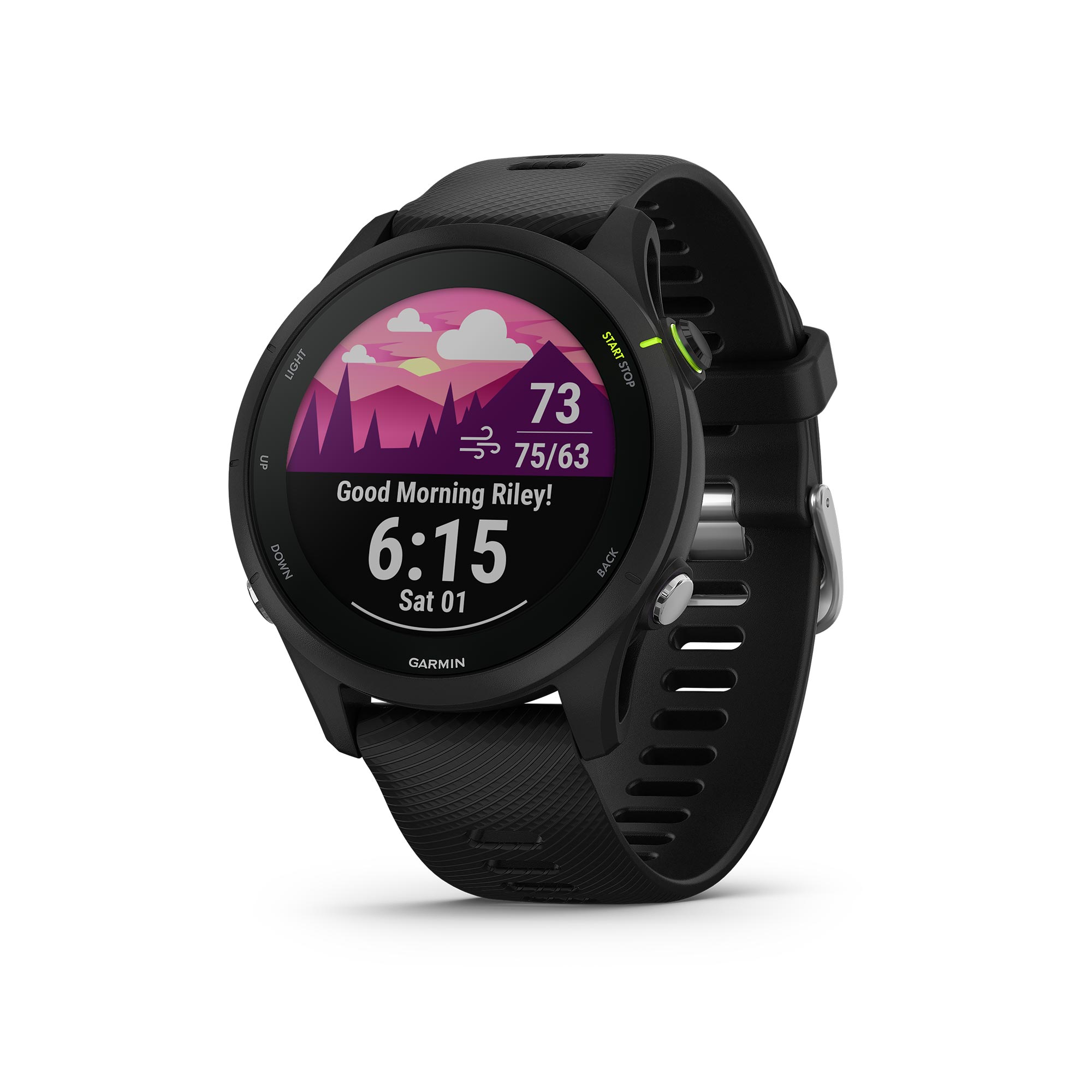 Garmin Forerunner 255 Music GPS Watch Black | Rebel Sport