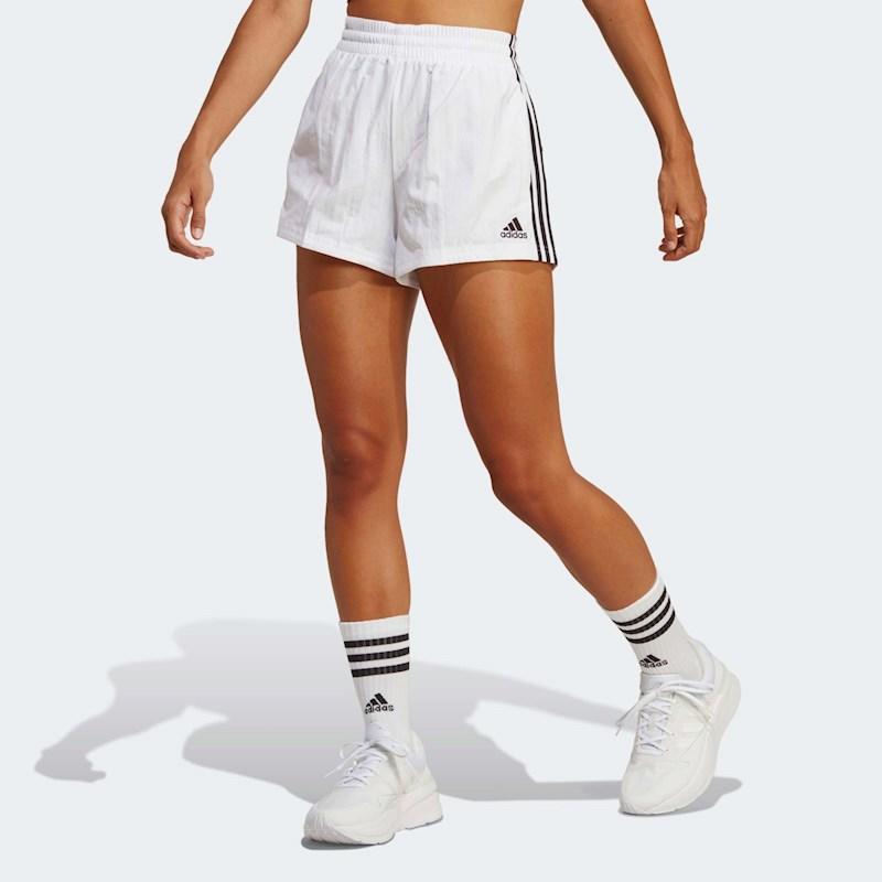 adidas Womens 3 Stripes Woven Short | Rebel Sport