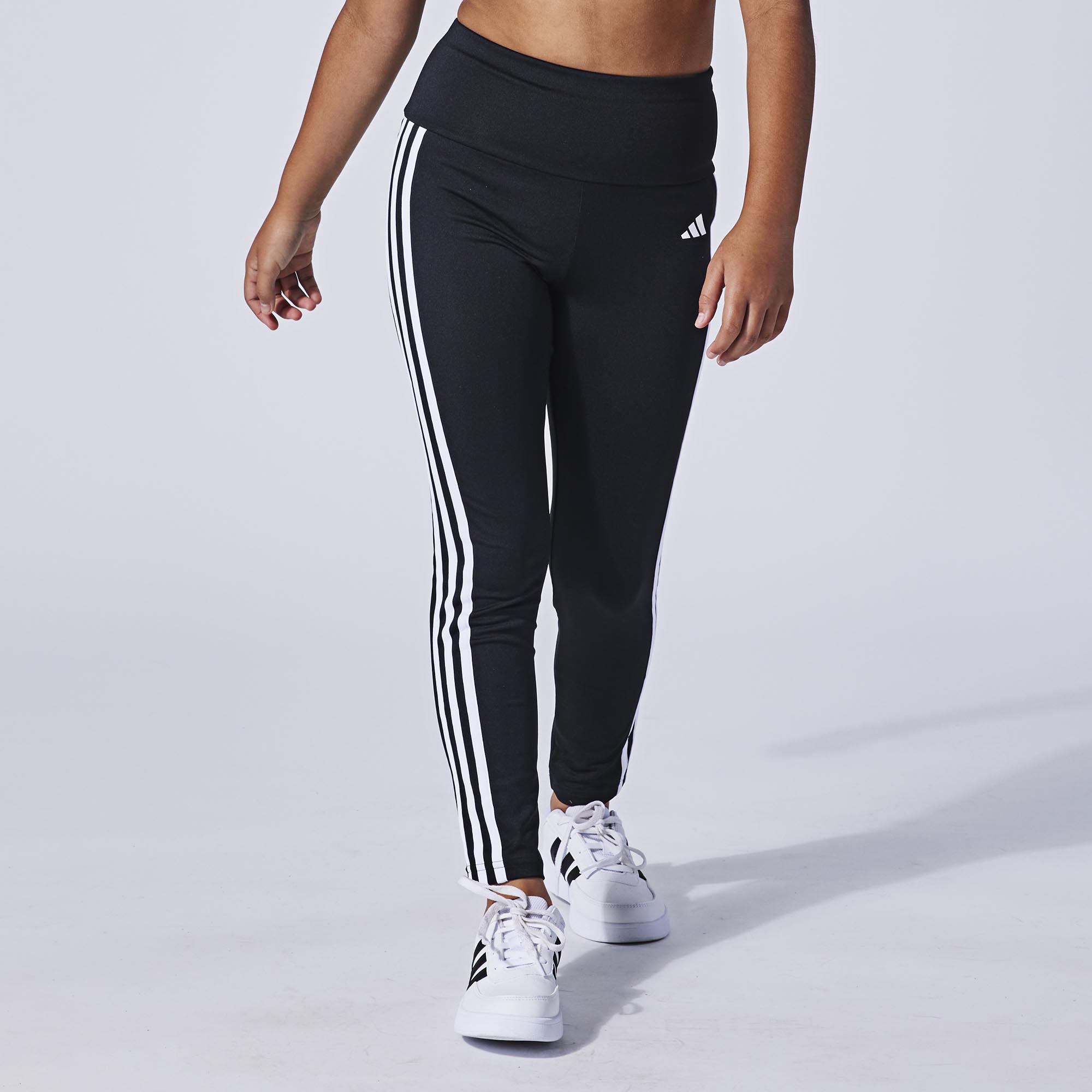 adidas Girls Training Essentials 3 Stripes Tight