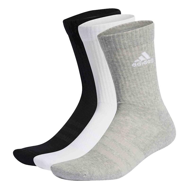 adidas Cushioned Crew 3 Pack Socks | Rebel Sport