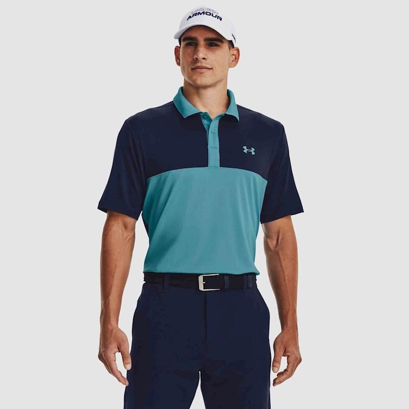 Under Armour Mens Performance 3.0 Blocked Polo | Rebel Sport