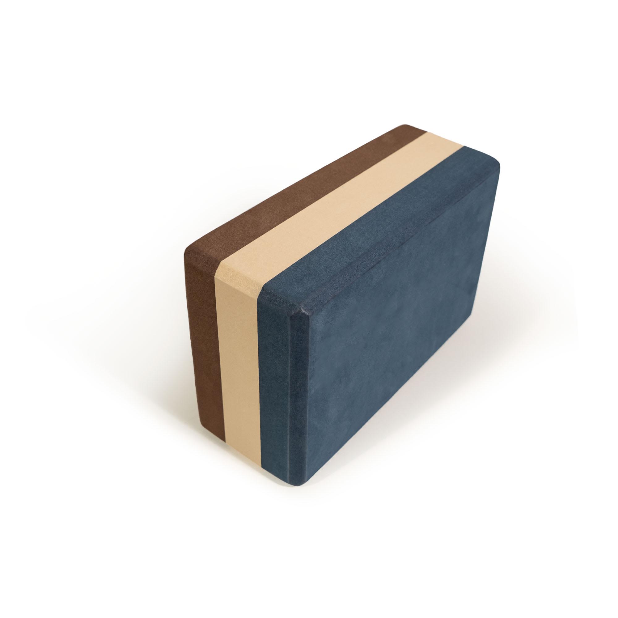 BAHE Yoga Block Multi Navy/Brown