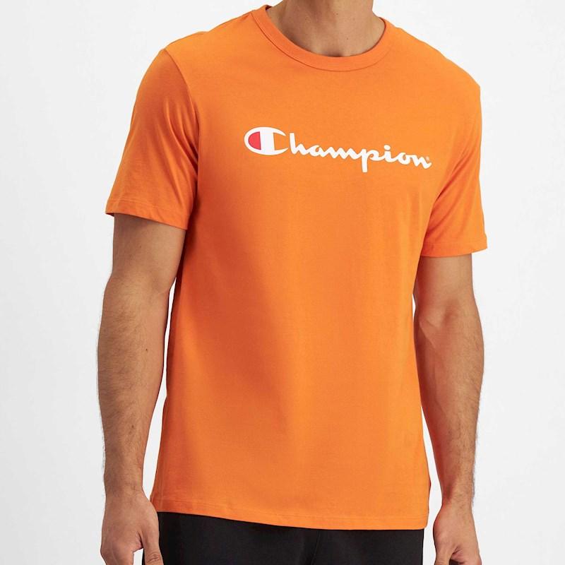 Orange champion hot sale shirt