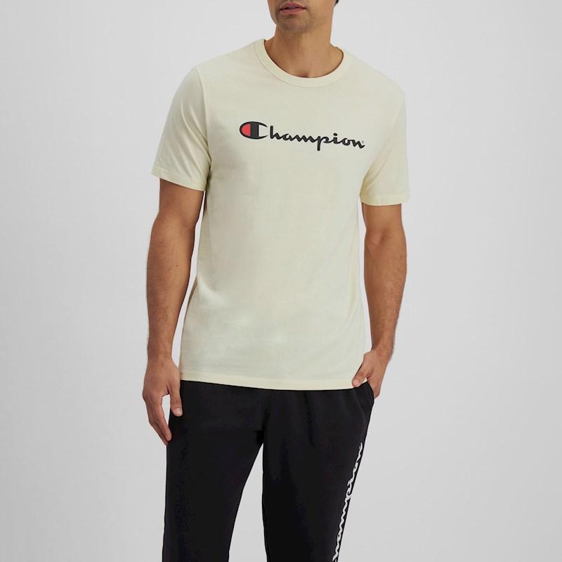 Champion Mens Script Tshirt | Rebel Sport