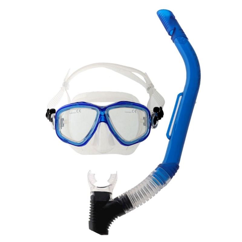 Prodive Adult Twin Lens Silicone Mask & Snorkel Set | Rebel Sport