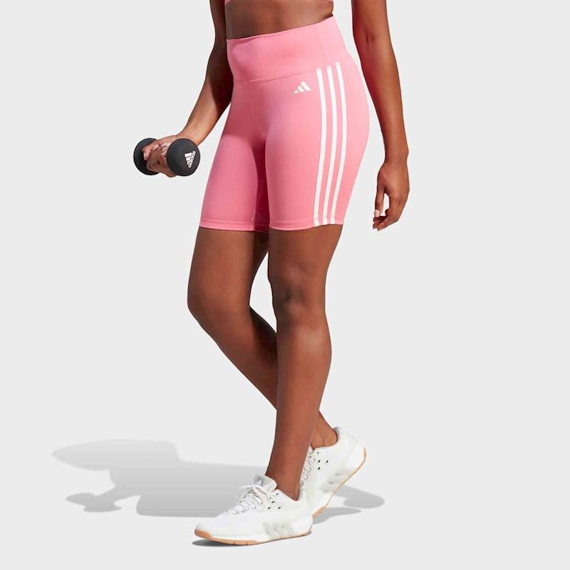 adidas Womens 3 Stripes Training 5 Inch Tight | Rebel Sport