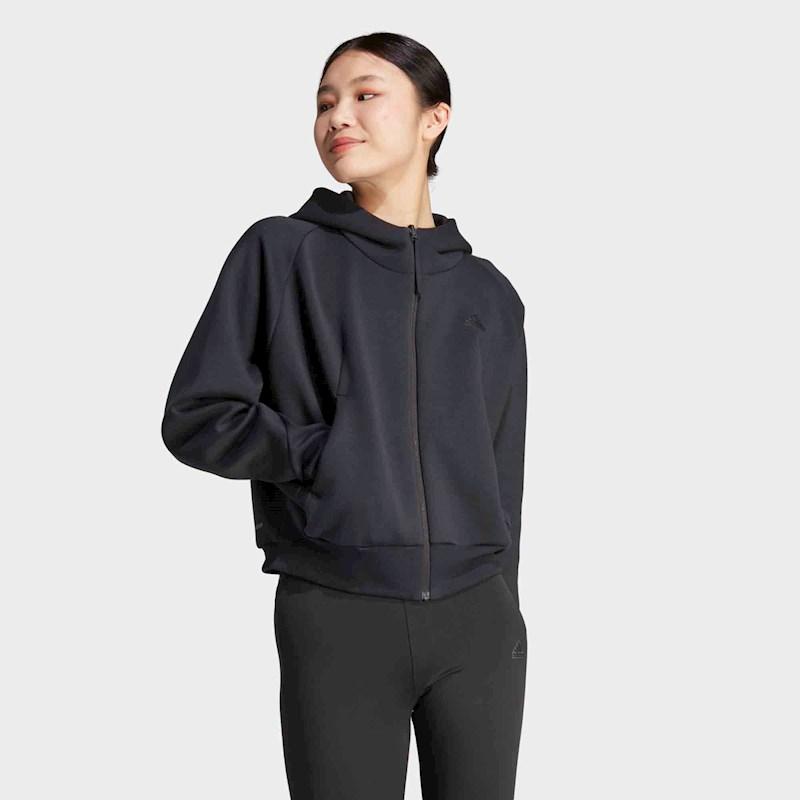 adidas Womens Z.N.E Full Zip Hoody | Rebel Sport