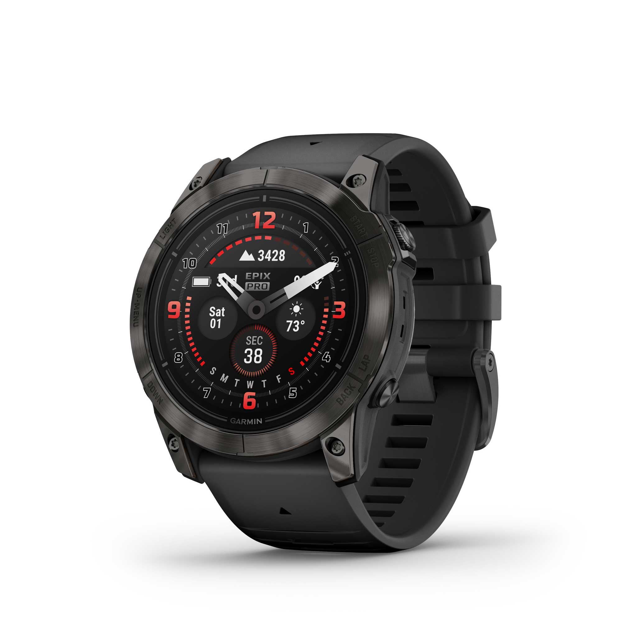 Garmin Epix Pro G2 51 Sapphire GPS Watch Carbon Gray Black