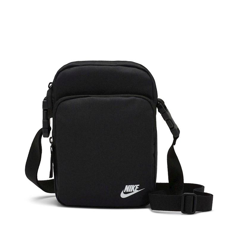 Nike Heritage Crossbody Bag Black/White 4 Litres | Rebel Sport