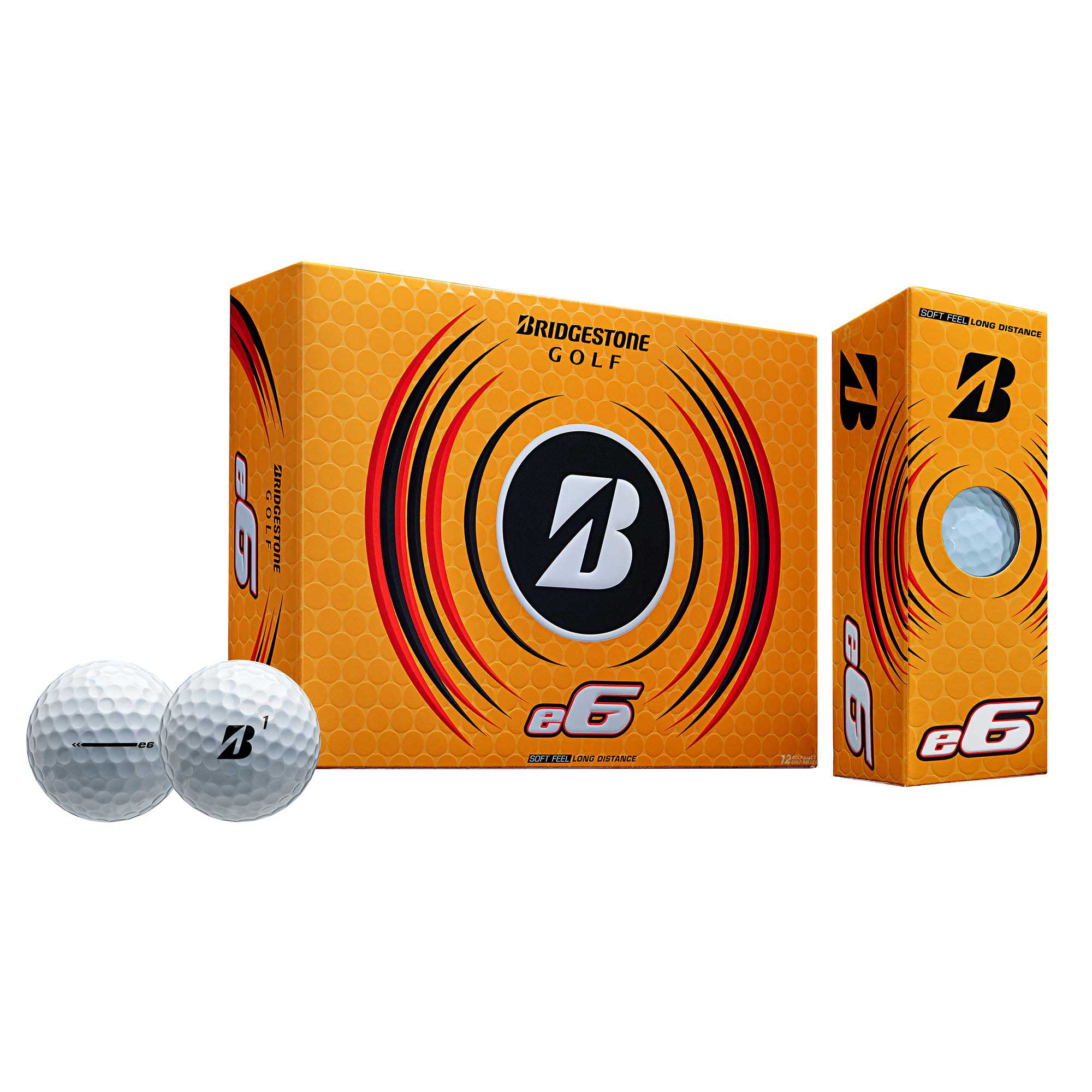 Bridgestone e6 Golf Ball White Dozen