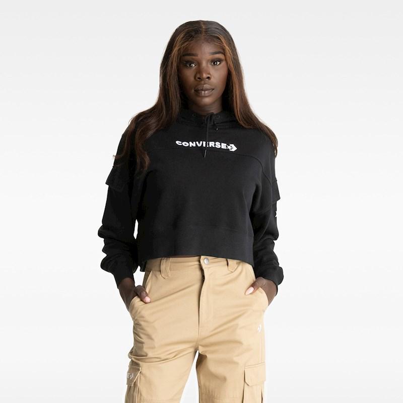 Converse best sale crop hoodie