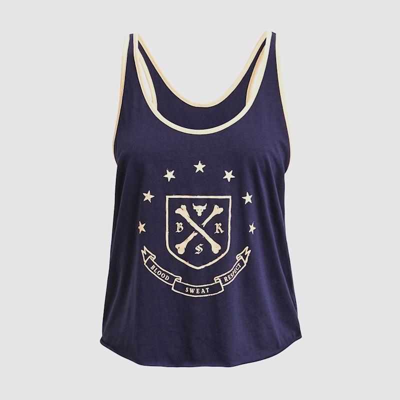 Under Armour Womens Project Rock Q3 Arena Tank | Rebel Sport
