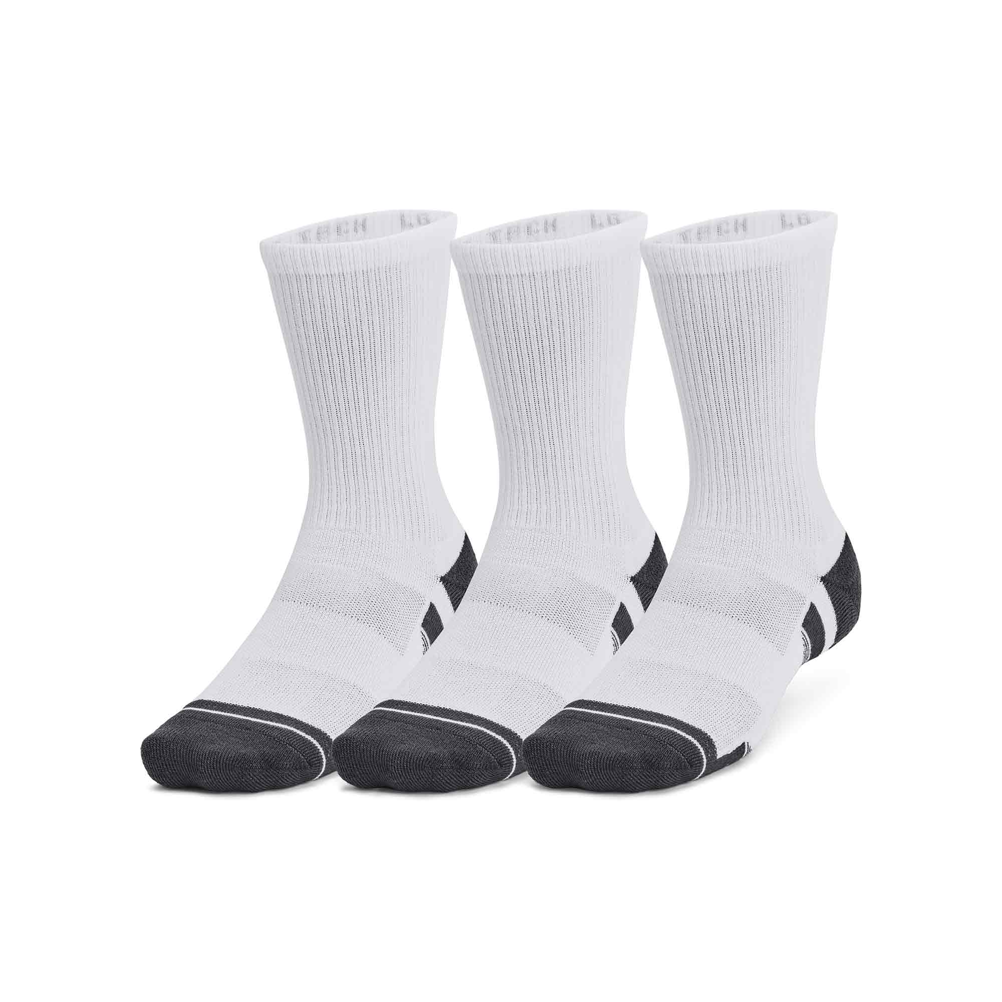 Under Armour Unisex Performance Tech Crew 3pk Socks