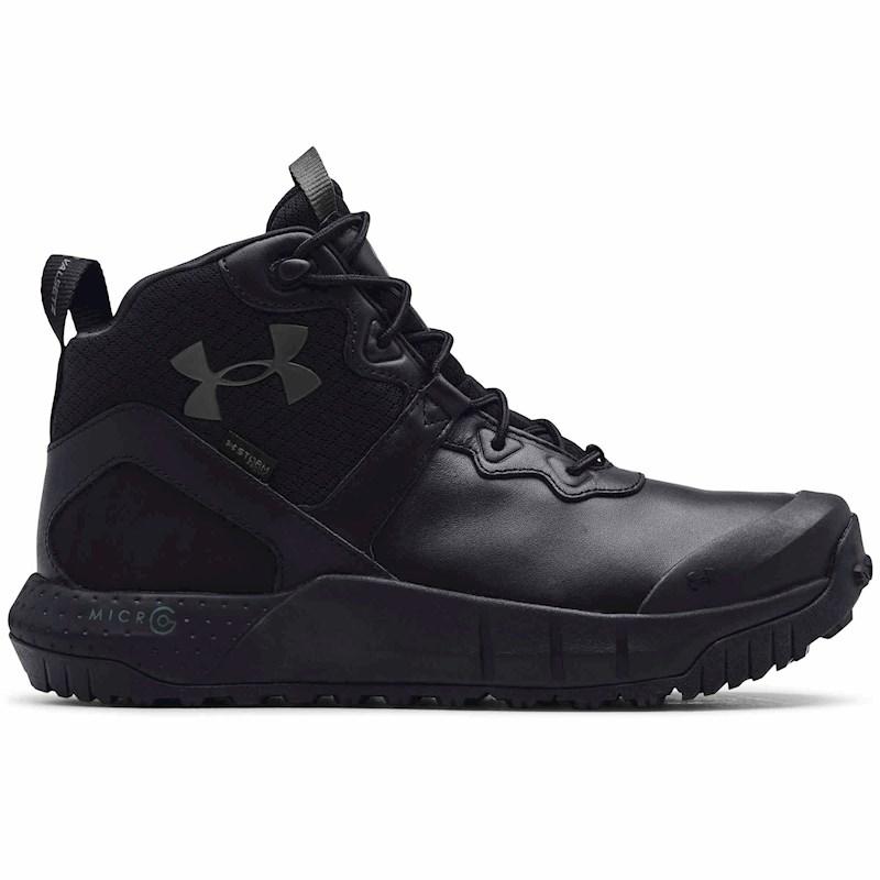 Under Armour Unisex Micro G Valsetz Mid LTHR WP Tactical Shoes | Rebel ...