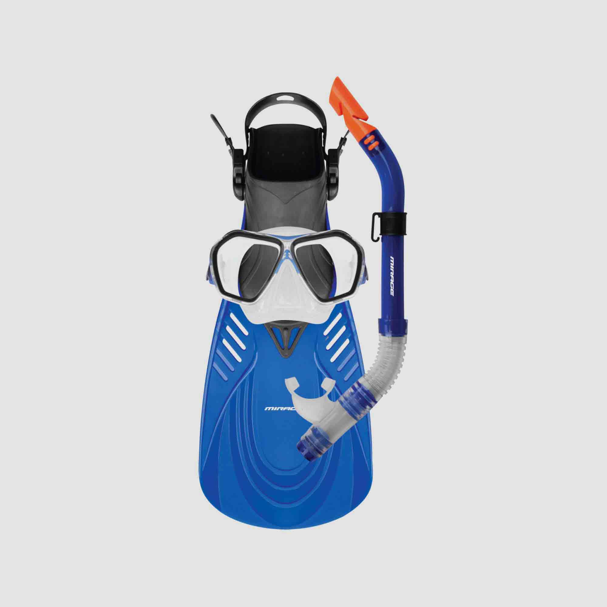 Mirage FSet18 Fiji Adult Mask Snorkel & Fin Set