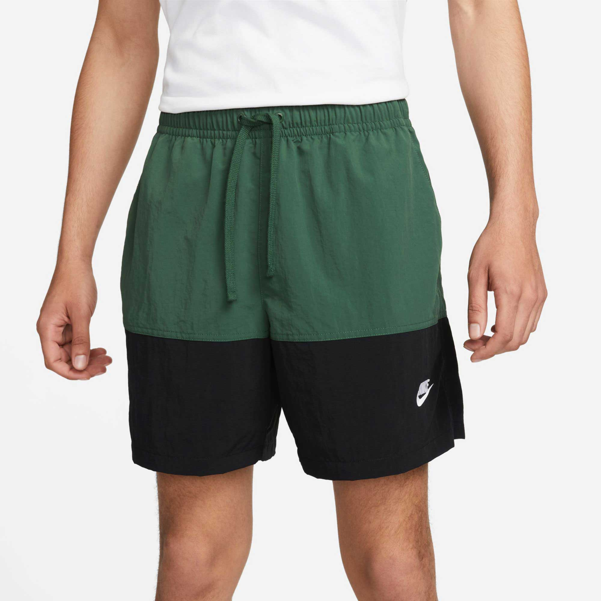 Nike Mens Club Woven Color-Blocked Shorts