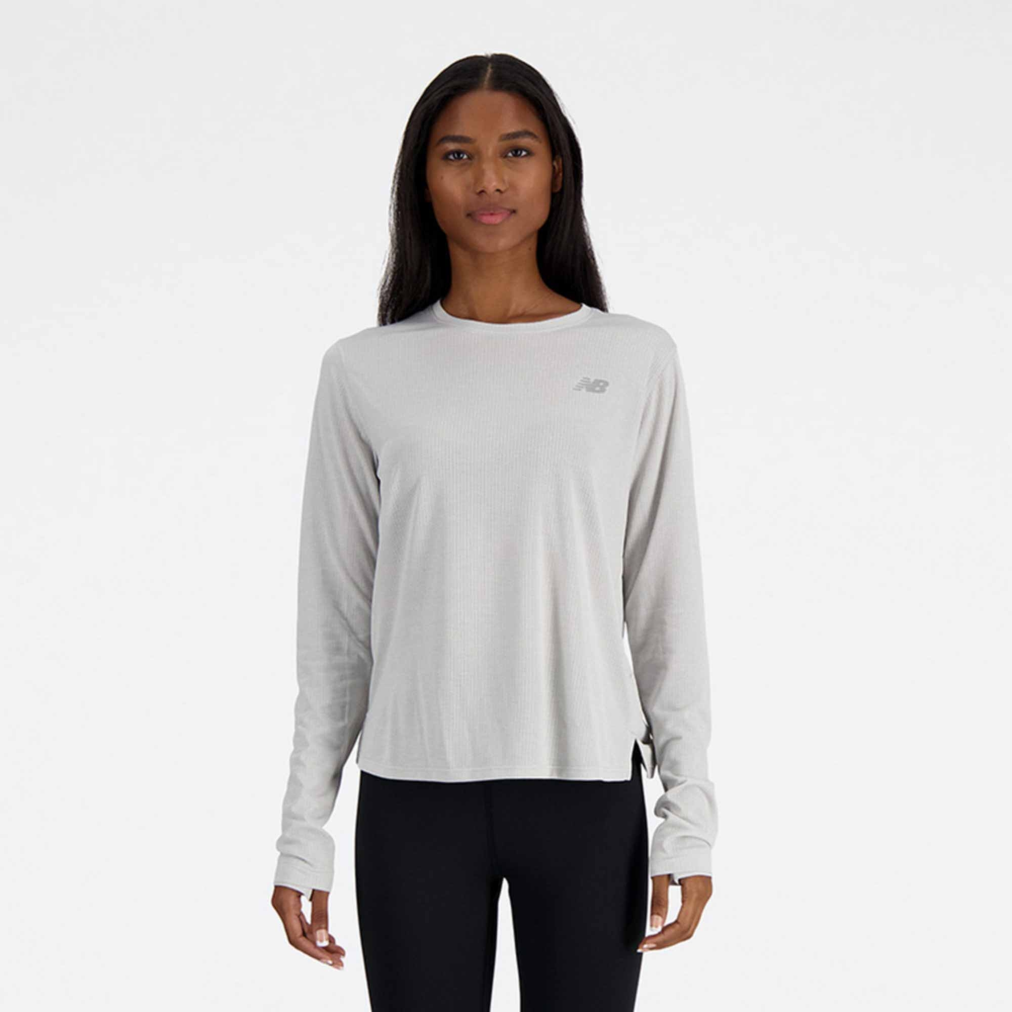 New Balance Womens Athletics Long Sleeve Top