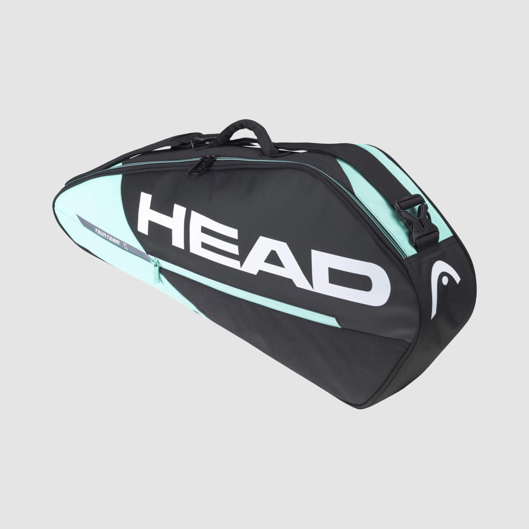 HEAD 22 Tour Team 3R Pro Racquet Bag Black/Mint