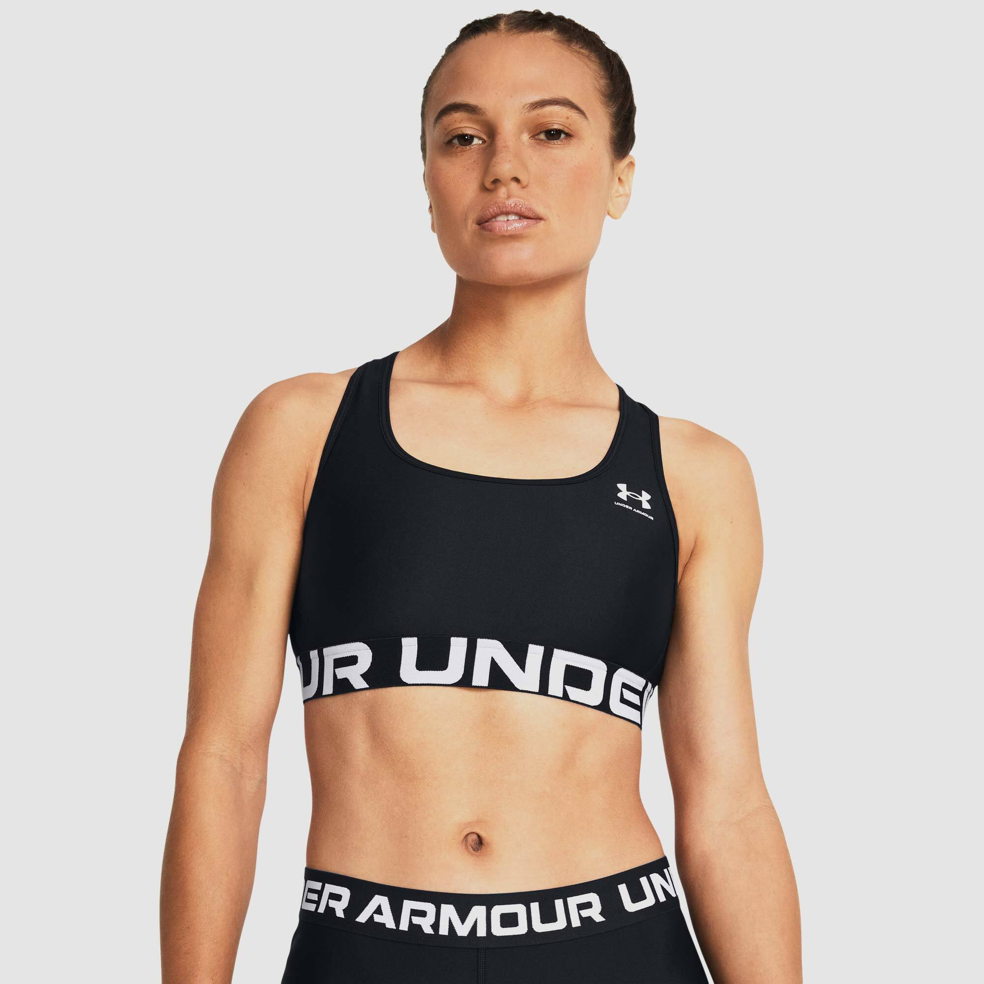 Under Armour Womens HG Armour Mid Crop Top