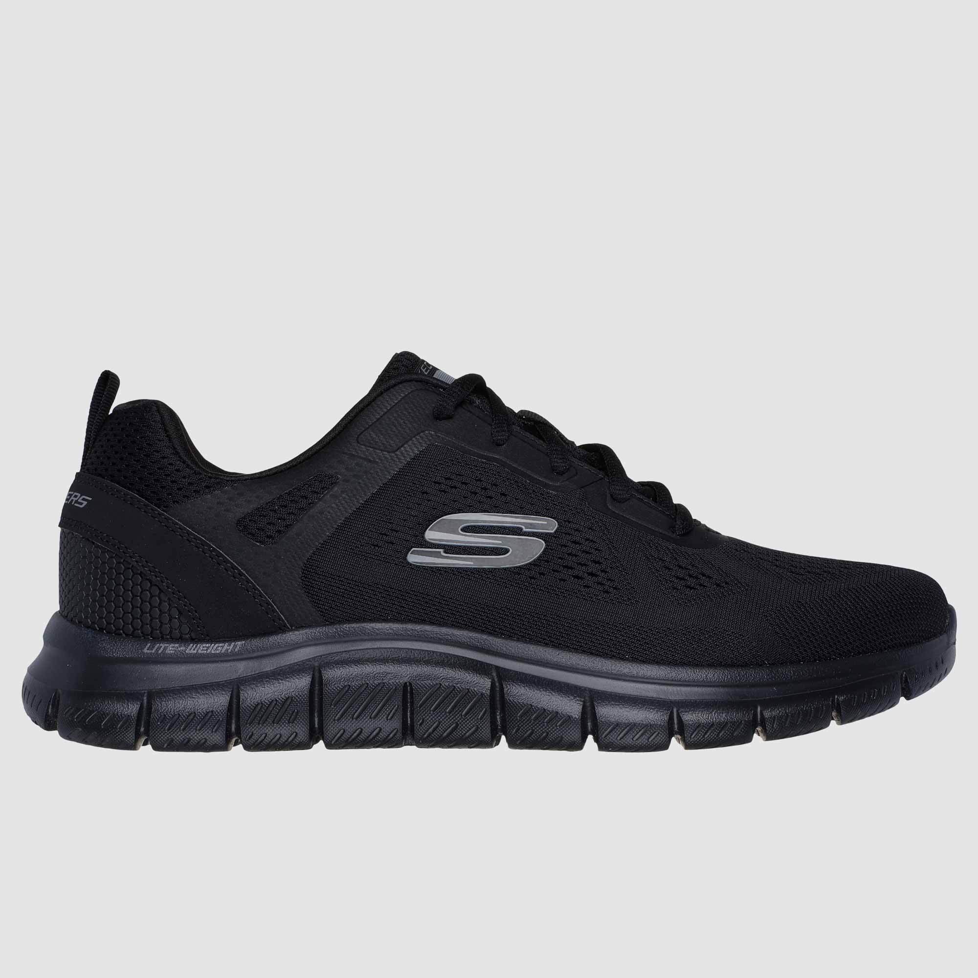 Skechers Mens Track Broader Walking Shoes