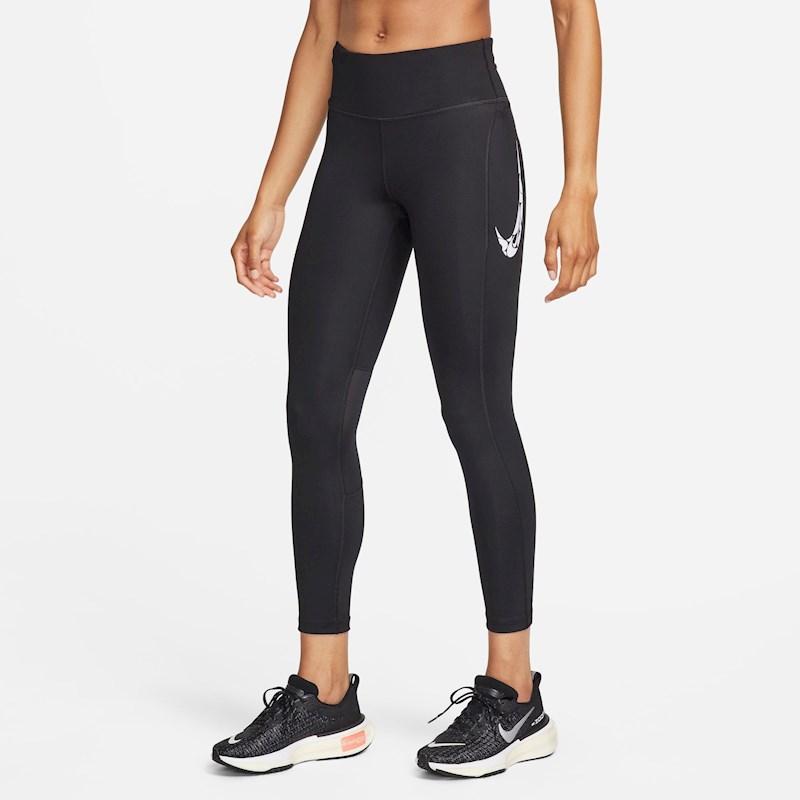 Nike Womens Swoosh Fast Mid-Rise 7/8 Tight | Rebel Sport